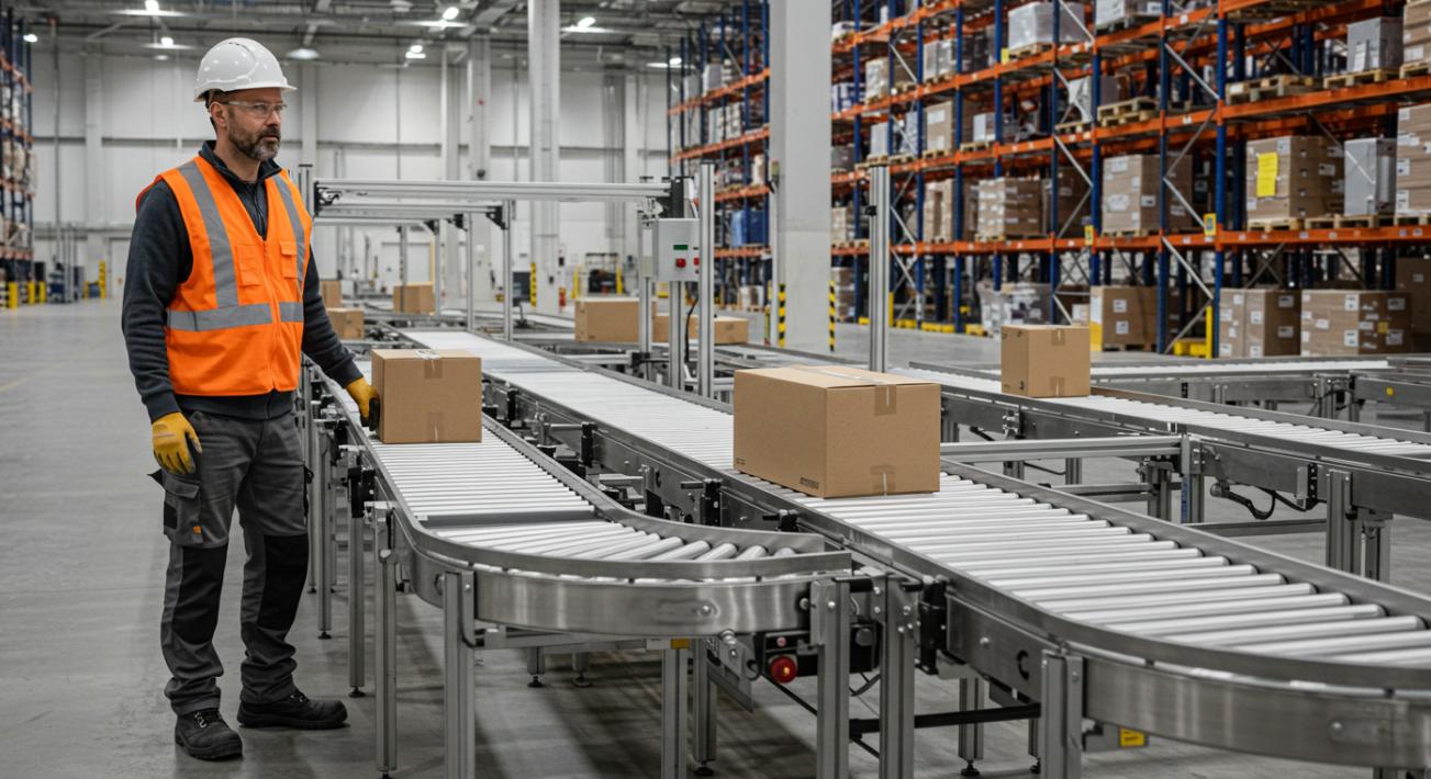 conveyor-system-wharehouse